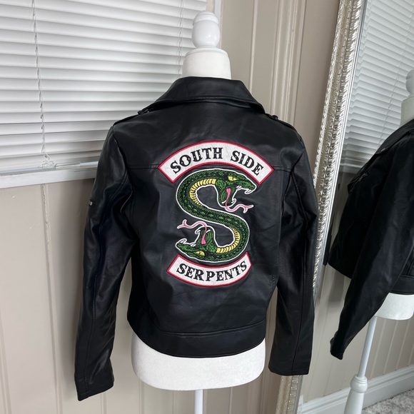 Hot Topic Jackets & Blazers - Halloween Costume Riverdale South Side Serpent Leather Jacket